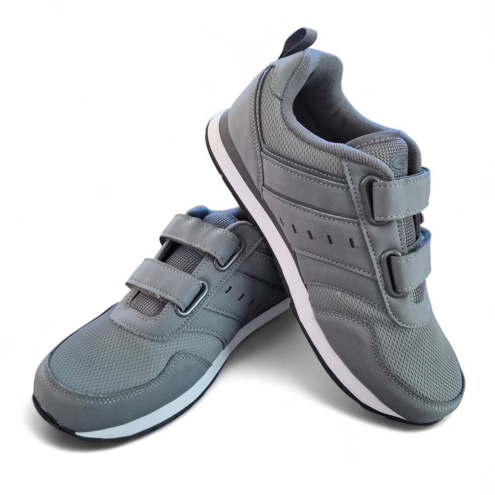 Athletic Works Men's Size 8 Wide Width Athletic Shoe Grey